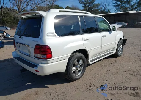2006 Lexus Lx 470 from USA, damaged, VIN JTJHT00WX64017496